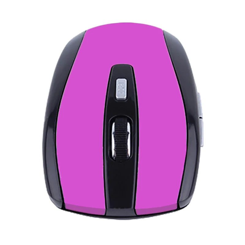 Wireless Mouse Optical Gaming Mouse Portable 2.4GHz Mouse with USB Nano Dongle Office Gamer Computer Desktop Mice for PC Laptop
