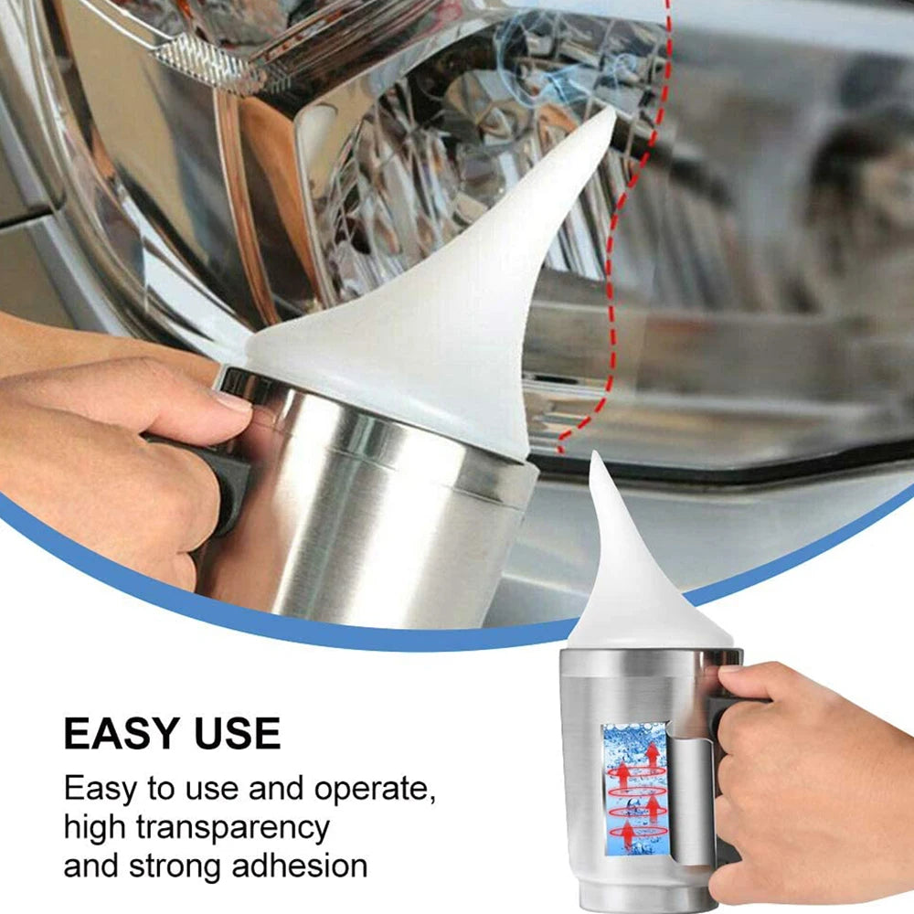 Car Headlight Polishing Restoration Kit Liquid Polymer Headlamp Polish Repair Tools Headlights Refurbishment Set Car Accessories