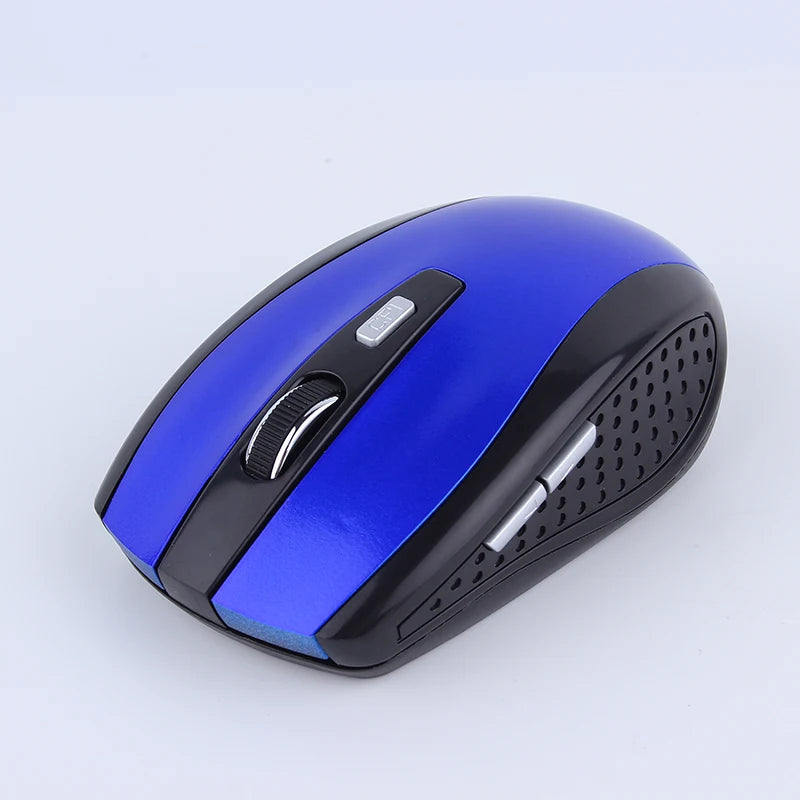 Wireless Mouse Optical Gaming Mouse Portable 2.4GHz Mouse with USB Nano Dongle Office Gamer Computer Desktop Mice for PC Laptop