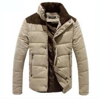 DIMUSI Winter Diamond Warm Jacket Men Casual Cotton Stand Collar Parkas Male Outwear Windbreaker Coats Clothing 4XL