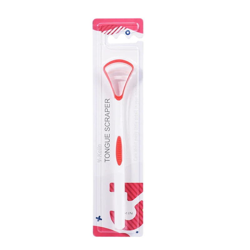 Y-Kelin Tongue Scraper Oral  Cleaner Brush Fresh Breath Cleaning Coated  Toothbrush  Hygiene Care Tools