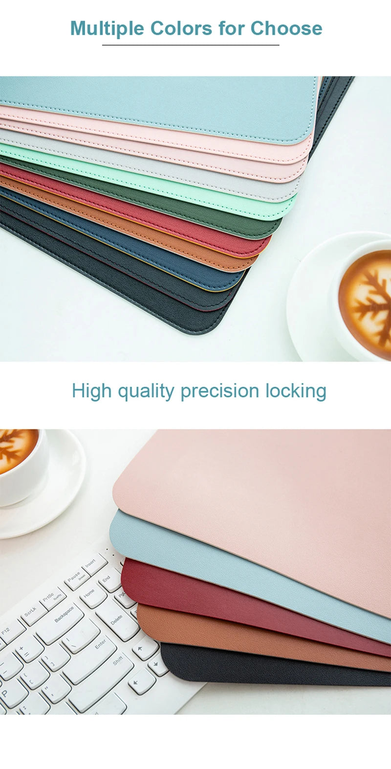 Large Computer Mouse Pad Gaming MousePad Waterproof PU Leather Mouse Mat Gamer XXL Mause Carpet PC Desk Mat keyboard pad