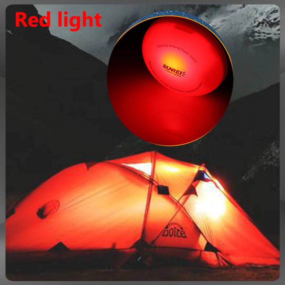 SUNREE CC3  CC5  Camping Lantern 840 Lumens  LED Camping Light USB Rechargeable 9900mAH Battery outdoor lighting For Power Bank