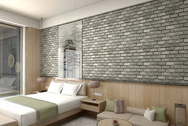 New Design Self-Adhesive Wall Sticker Panel Moisture-Proof 3D Wall Sticker Bedroom Living Room TV background Wall Home Decora