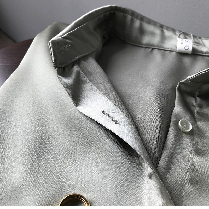 Autumn Fashion Button Up Shirt Spring Vintage Blouse Women White Lady Long Sleeves Female Loose Streetwear Shirts Design Tops