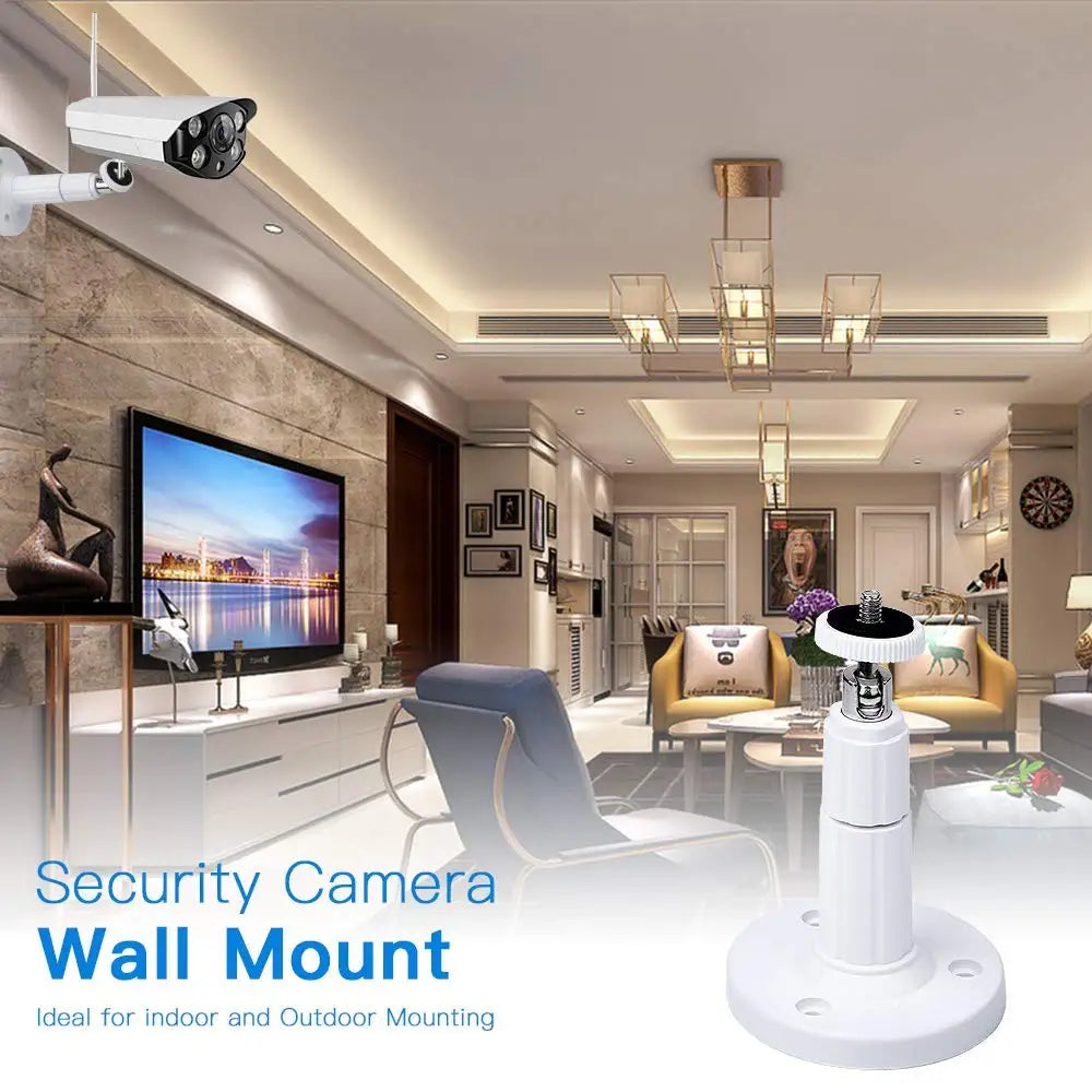 360 Degree Metal Camera Support Wall Mount Rotating Ceiling Bracket Stand Holder For CCTV Surveillance Security Camera