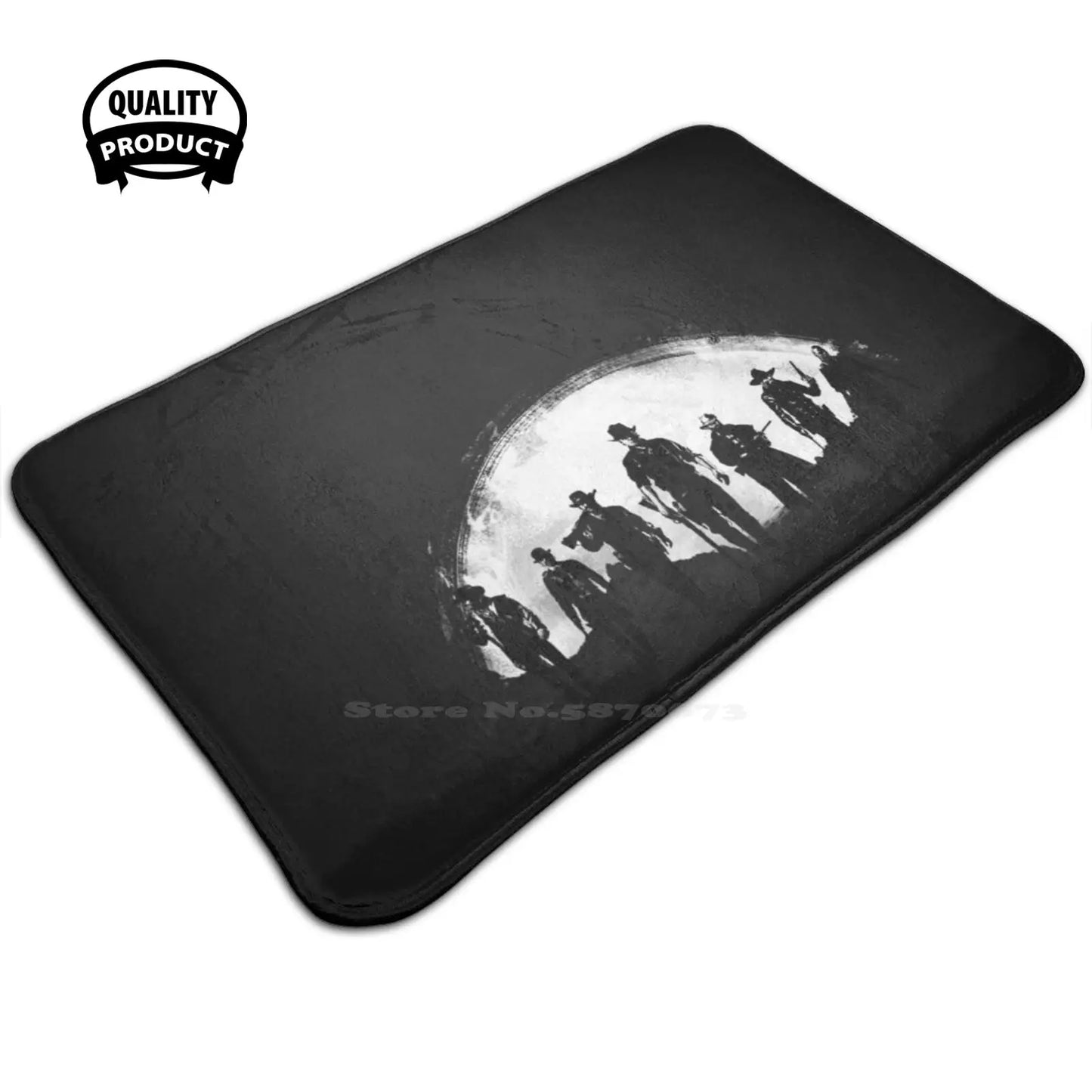 Redemption 2 Release Teaser Blackout Art Style Soft Cushion Home Carpet Door Mat Car Rug Redemption 2 Gaming Video Games