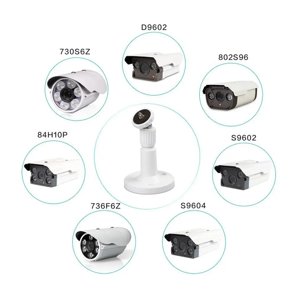 360 Degree Metal Camera Support Wall Mount Rotating Ceiling Bracket Stand Holder For CCTV Surveillance Security Camera