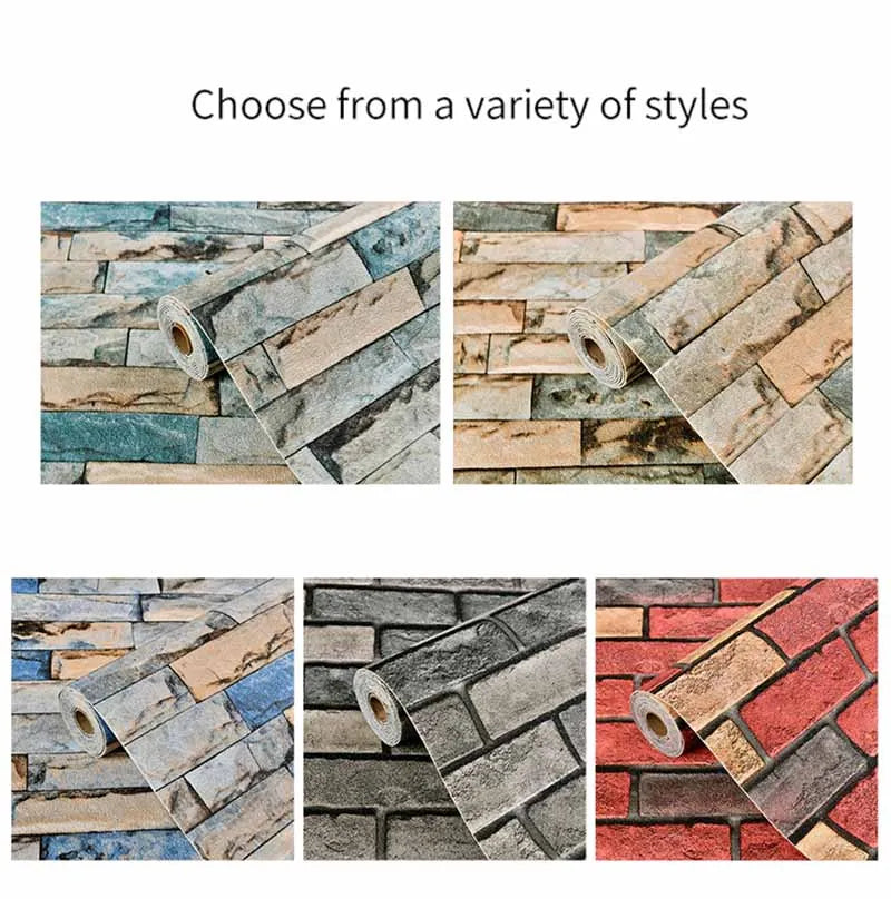 New Design Self-Adhesive Wall Sticker Panel Moisture-Proof 3D Wall Sticker Bedroom Living Room TV background Wall Home Decora