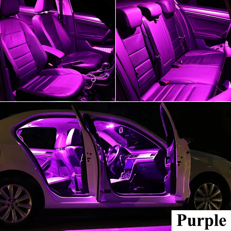 Zoomsee 9Pcs Bulb For Suzuki Swift For Swift Sport 2017-2020 2021 2022 2023 Car Interior LED Dome Reading Trunk Canbus Light Kit