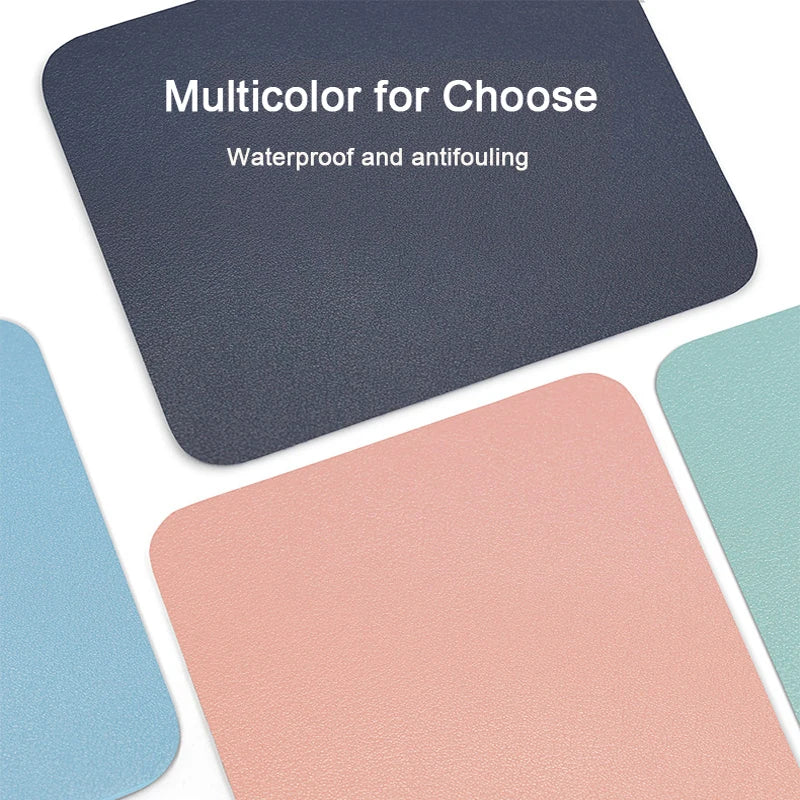 Large Computer Mouse Pad Gaming MousePad Waterproof PU Leather Mouse Mat Gamer XXL Mause Carpet PC Desk Mat keyboard pad
