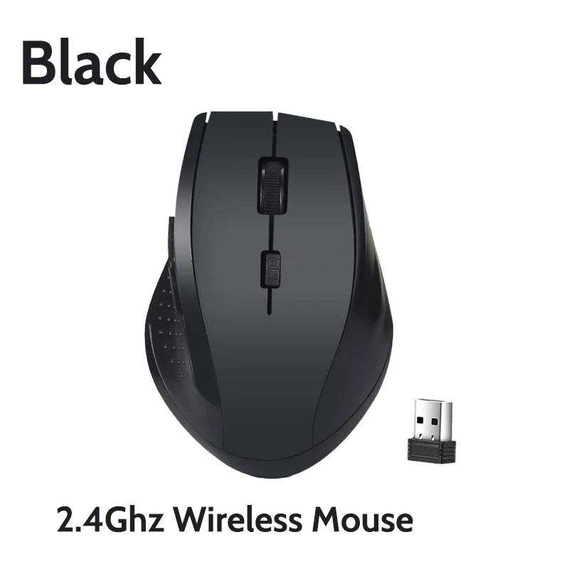 2.4Ghz Wireless Mouse Gamer for Computer PC Gaming Mouse With USB Receiver Laptop Accessories for Windows Win 7/2000/XP/Vista