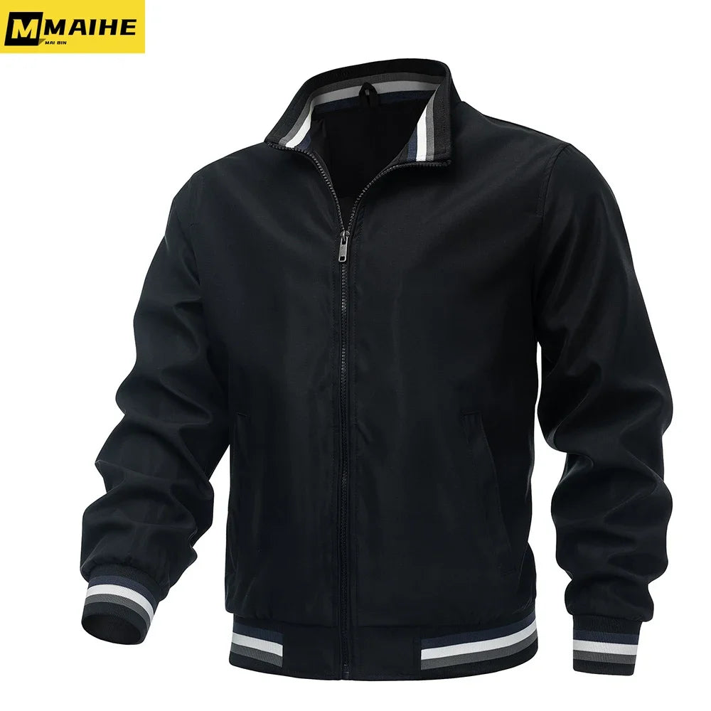 Jackets Men Spring Autumn Fahsion Outwears Fashion Ropa Hombre Coats Motorcycle Racing Windbreaker Jacket For Men Plus Size 6XL