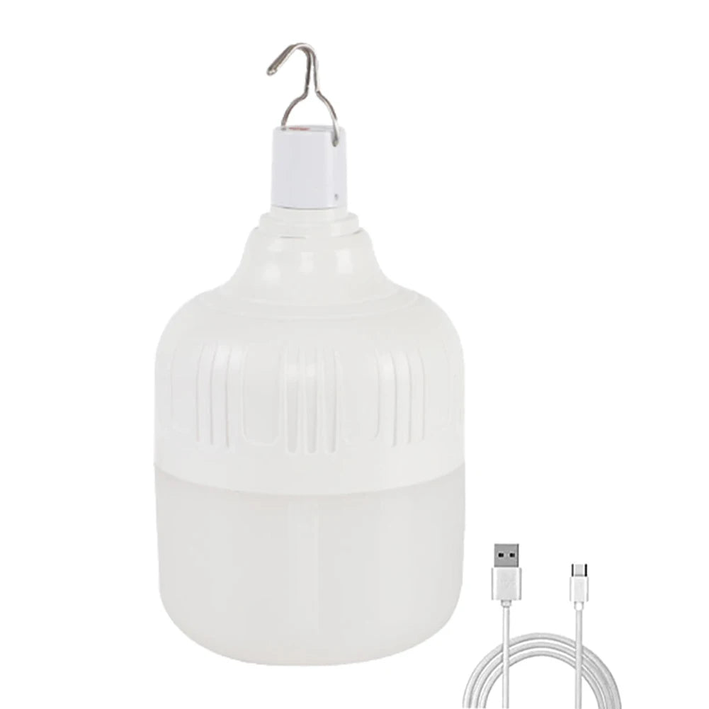 320W Camping Light 5 Lighting Modes Hanging Tent Light Emergency Flashlight LED USB Rechargeable Night Fishing Equipment Bulb