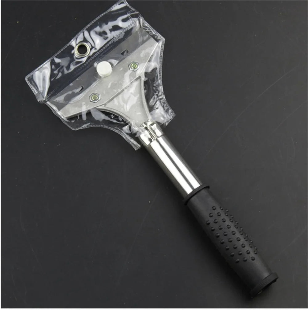 Stainless Steel Multifunction Glass Ceramic Hob Scraper Cleaner Remover With Blades For Cleaning Oven Cooker Tools Utility Knife