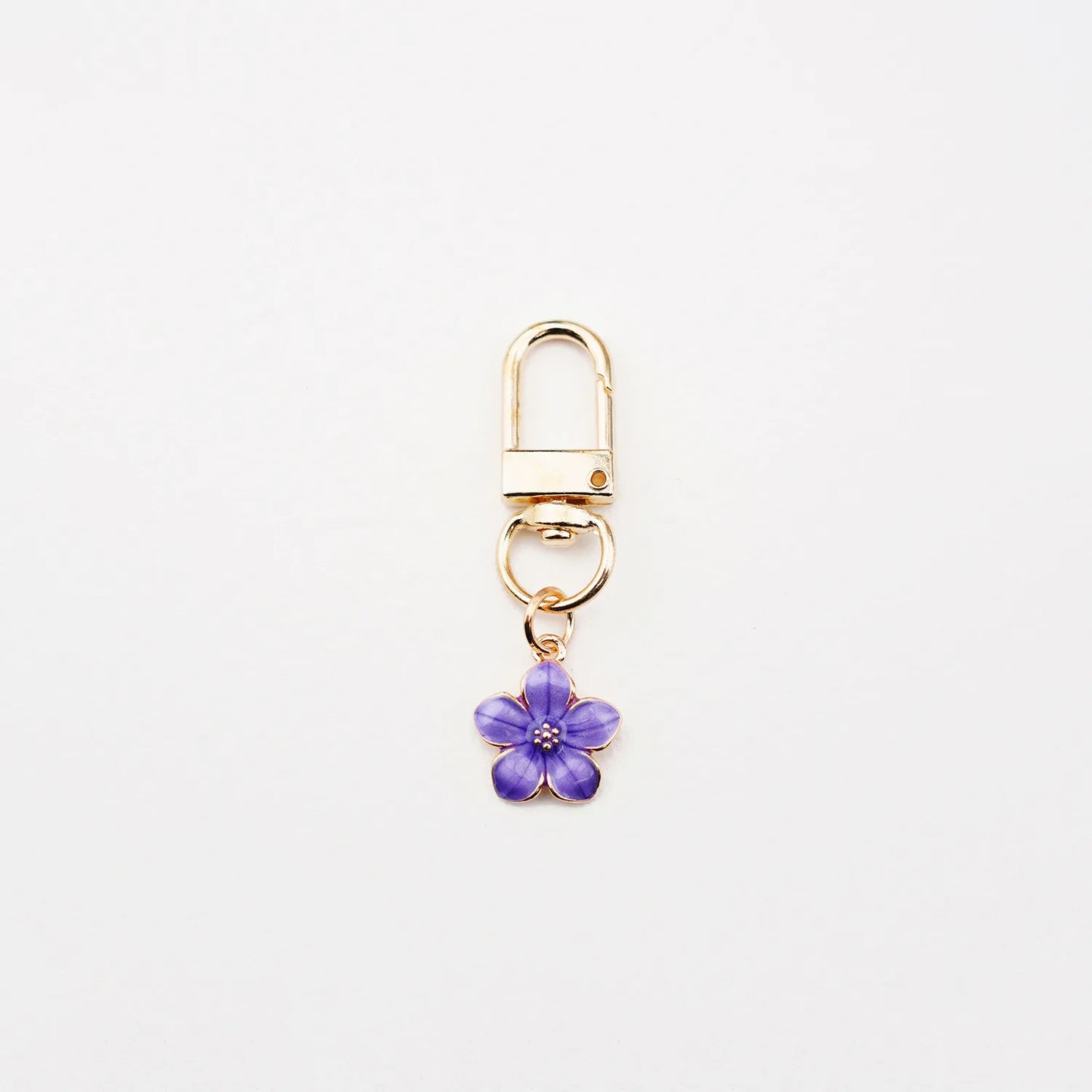 Lovely Smile Face Keychain Cute White Purple Yellow Pink Blue Black Enamel Metal Key Ring Bag Accessories For Women Ladies