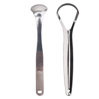 Y-Kelin Tongue Scraper Oral  Cleaner Brush Fresh Breath Cleaning Coated  Toothbrush  Hygiene Care Tools