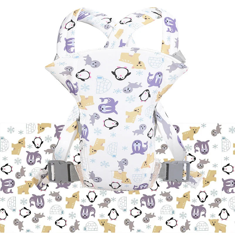 0-36 Months Ergonomic Baby Carrier Lightweight and Labor-saving Multifunctional Breathable Waist Stool Baby Carrier