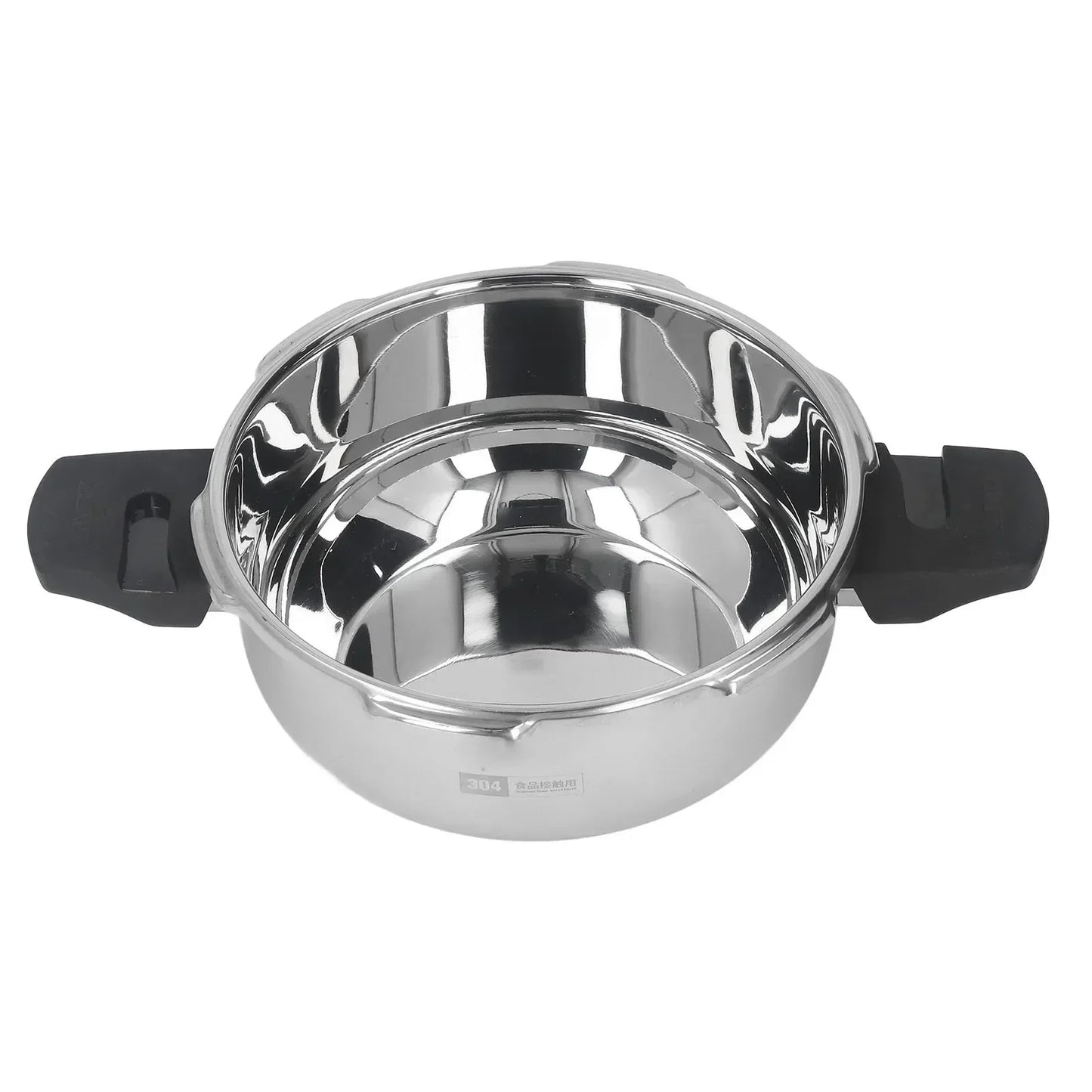 1.8L 18cm Pressure Cooker Stainless Steel  Safe Explosion Proof  Pressure Cooker Pot for Gas Stove Induction Cooker