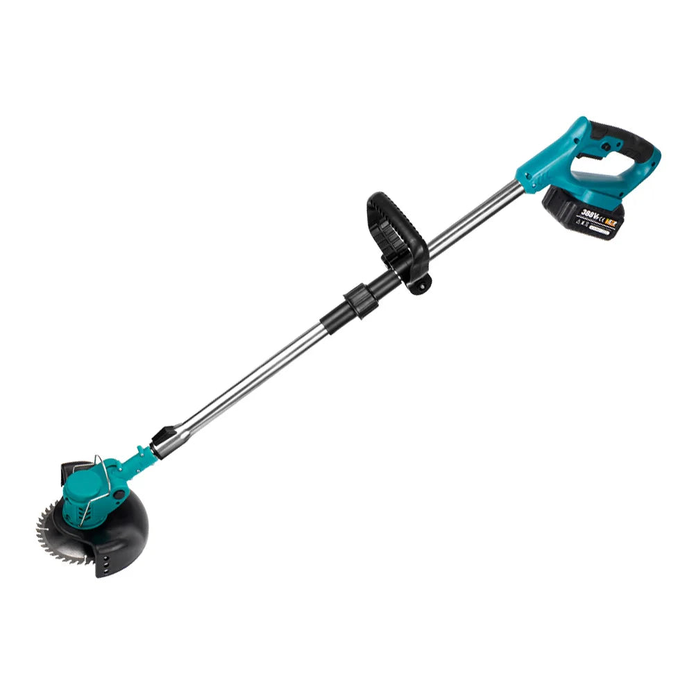 Cordless Electric Lawn Mower Foldable Adjustable Trimmer Efficient Garden Pruning Cutting Power Tools For Makita 18V Battery