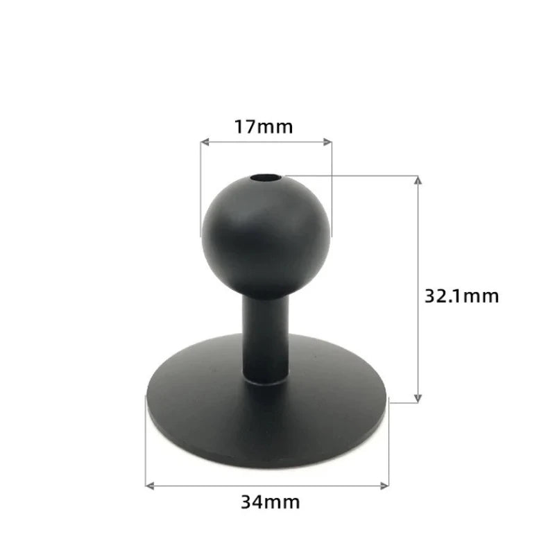 Glue Sticker 13mm 15mm 17mm Ball Head For Magnetic Car Phone Holder GPS Support Stand Mount Hook 360 Rotation Bracket Base