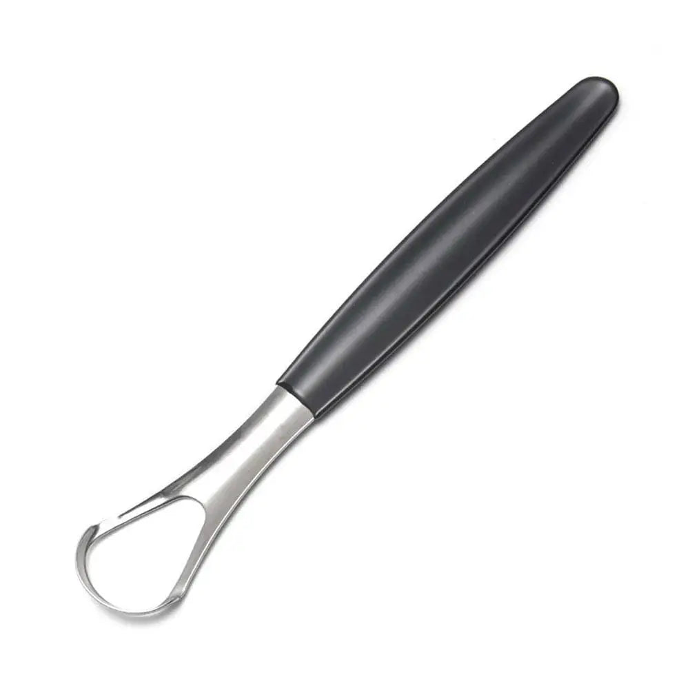 Stainless Steel Tongue Scraper Cleaner Adult Surgical Grade Eliminate Bad Breath Metal Tongue Scarper Brush Dental Scrapper Tool