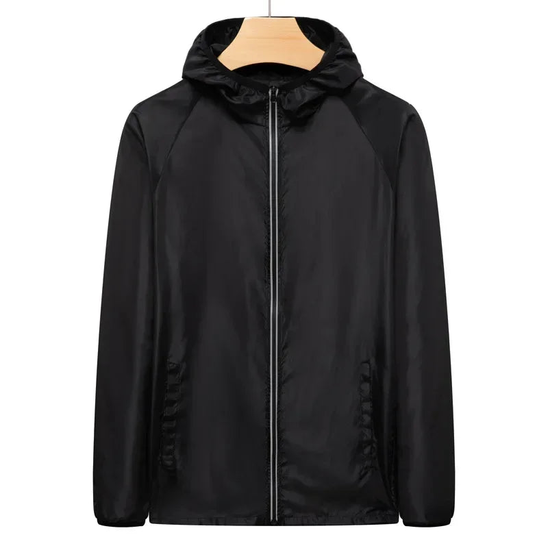 Men's Hiking Jackets Waterproof Women Sun Protection Windbreaker Camping Climbing Outdoor Coat Unisex Portable Clothes