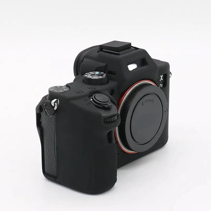 A7III Soft Silicone Rubber Camera Protective Body Case Cover For Sony A7 III A7RIII A7III A7M3 A7R3 A9 Camera Bag