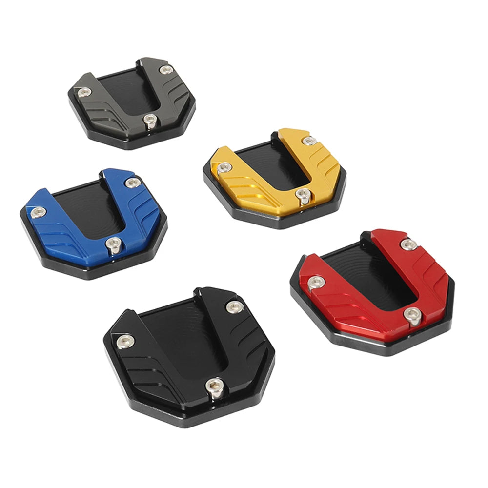 Motorcycle Bikes Kickstand Extender Foot Side Stand Extension Foot Pad Support Plate Motorcycle Accessories