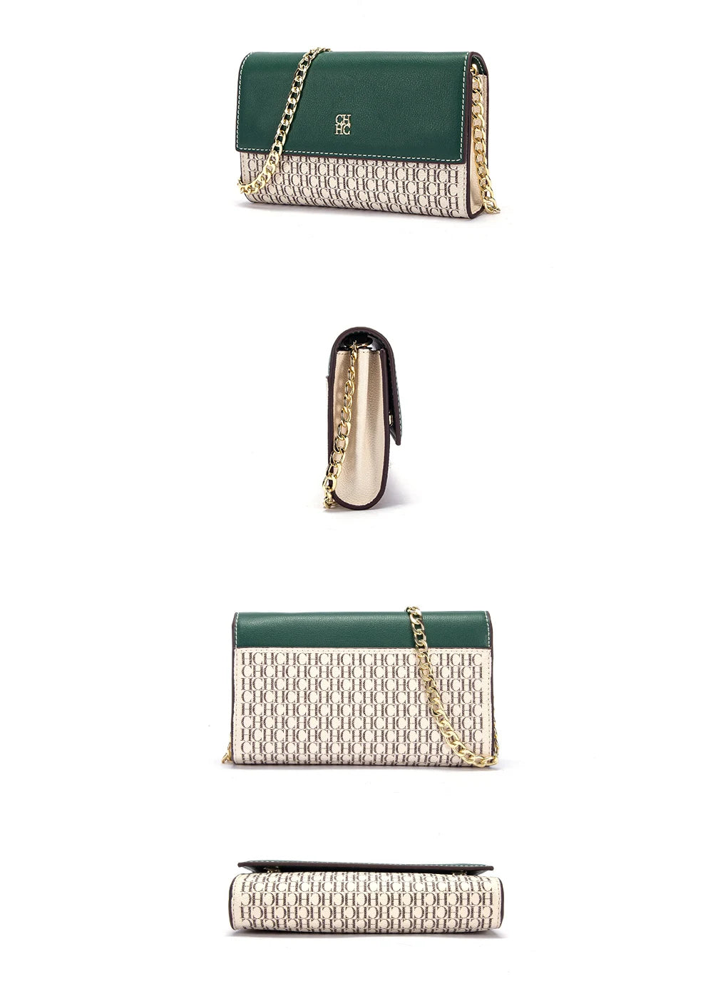 CH Ladies Chain Bag Multicolor Retro Simple Multifunctional Elegant Exquisite Chain Shoulder Strap Design Ladies Shoulder Bag