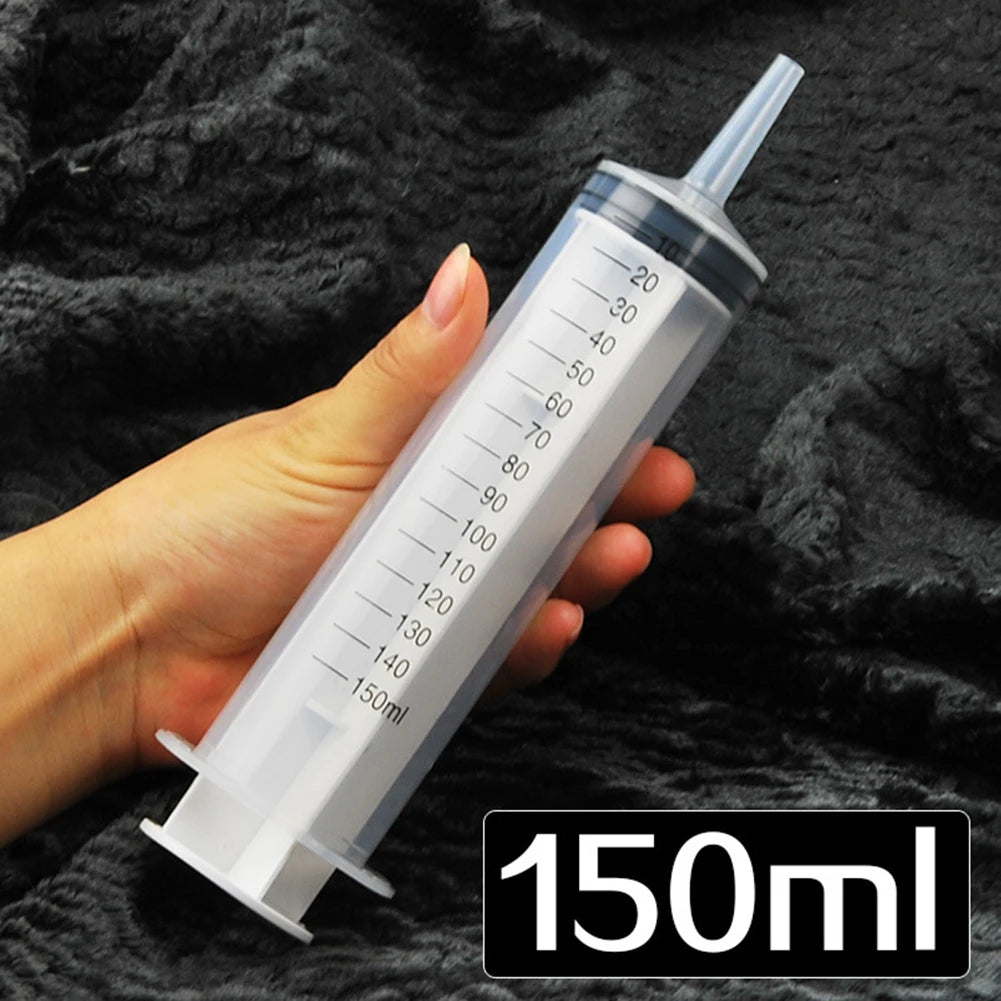 Reusable BBQ Meat Syringe Marinade Injector Poultry Chicken Flavor Syringe Health Measuring Feeding Tools Gadgets