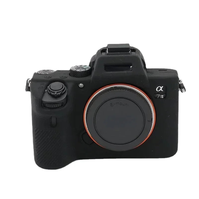A7III Soft Silicone Rubber Camera Protective Body Case Cover For Sony A7 III A7RIII A7III A7M3 A7R3 A9 Camera Bag