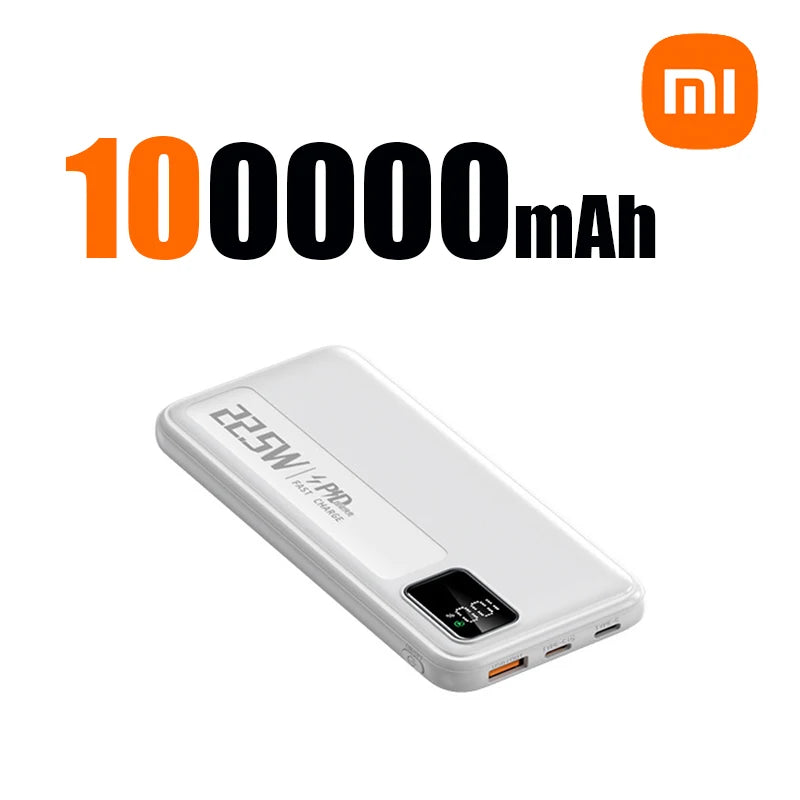 Xiaomi 200000mAh Large Capacity Super Fast Charging Power Bank Portable Charger Battery Pack Powerbank for iPhone Huawei Samsung