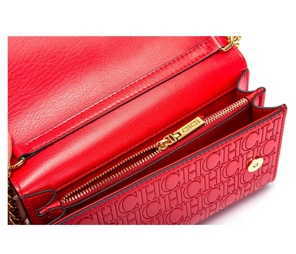CH Ladies Chain Bag Multicolor Retro Simple Multifunctional Elegant Exquisite Chain Shoulder Strap Design Ladies Shoulder Bag