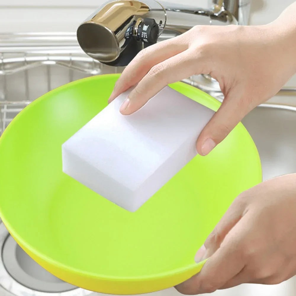 100*60*20mm Melamine Sponge Magic Sponge Eraser Melamine Sponge Cleaner Cleaning Sponge for Kitchen Bathroom Cleaning Tools