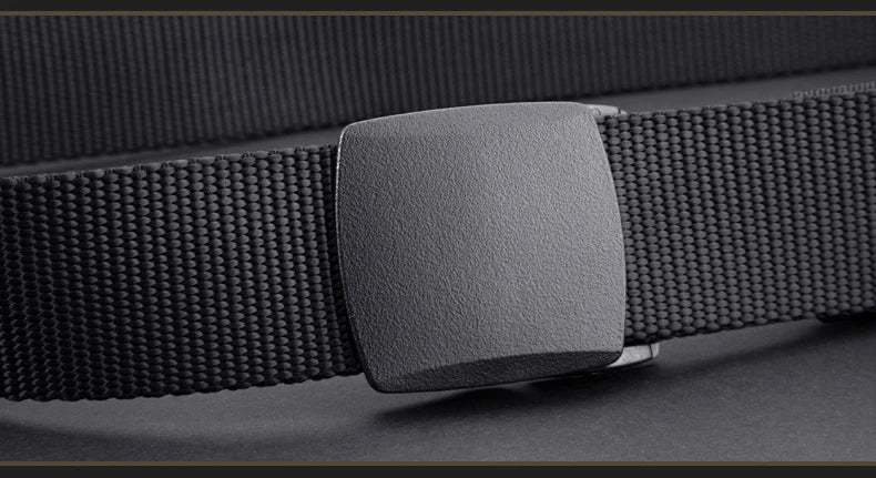 Automatic Buckle Nylon MEN'S Tactical Belts Men's Canvas Belts Premium Pants Belts Sports Belts Nylon Belts