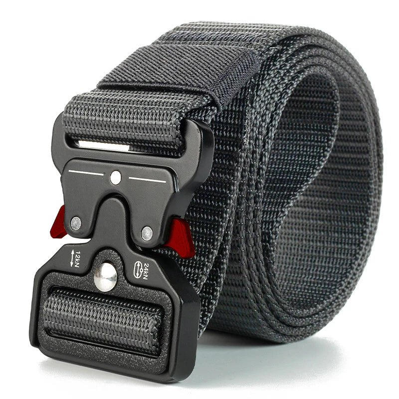 Men Belt Army Outdoor Hunting Tactical Multi Function Combat Survival High Quality Marine Corps Canvas For Nylon Male Luxury