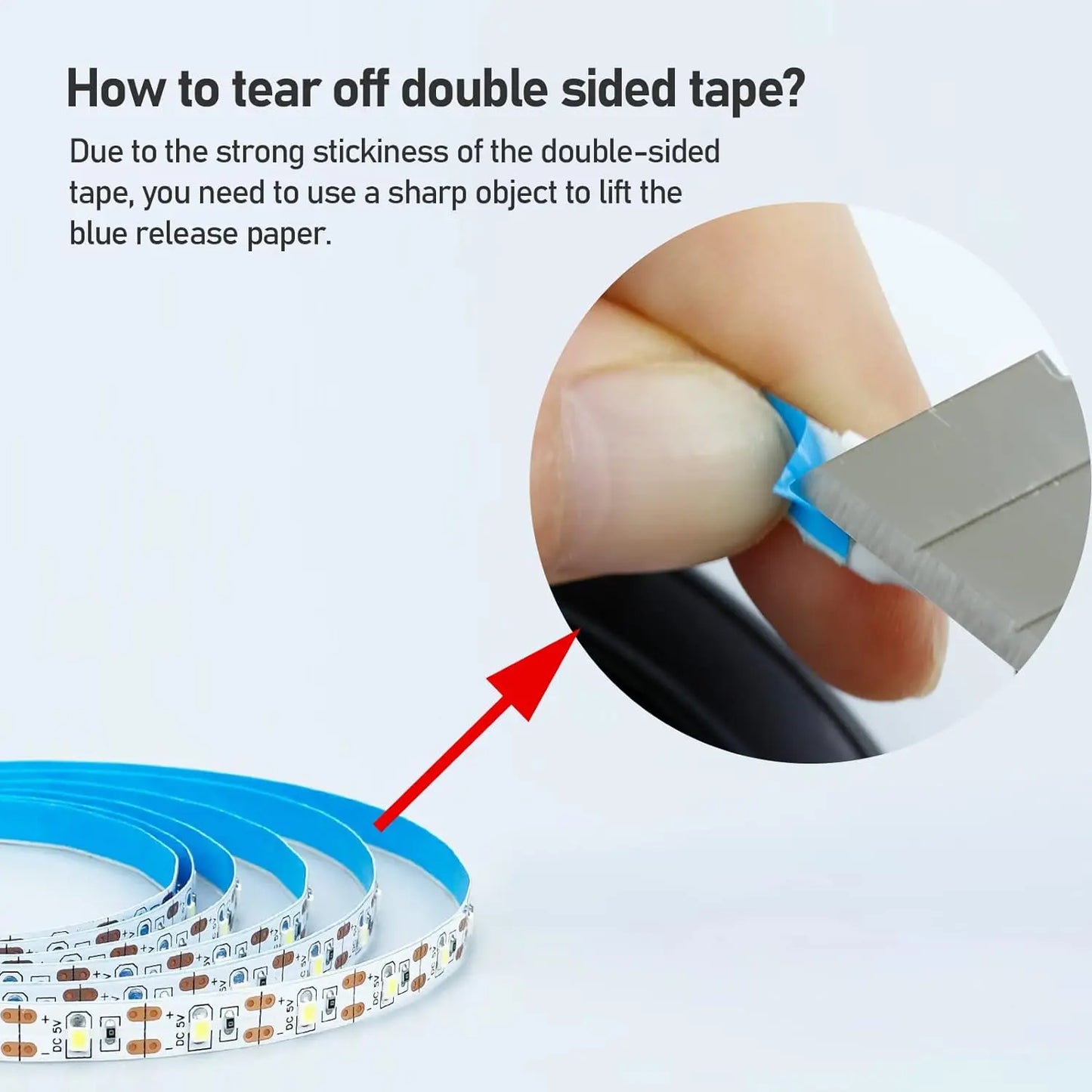DC 5V USB LED Strips 2835 White Warm White Led Strip Light TV Background Lighting Tape Home Decor Lamp 1M 2M 3M 4M 5M led strip