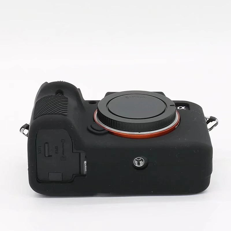 A7III Soft Silicone Rubber Camera Protective Body Case Cover For Sony A7 III A7RIII A7III A7M3 A7R3 A9 Camera Bag