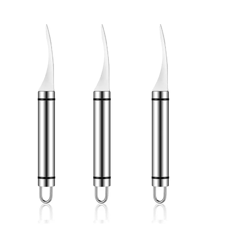 Stainless Steel Shrimp Stripper Peeler Shrimp Line Prawn Shell Peeler  Durable Shrimp Cleaner Knife Kitchen Shrimp Peeling Tools