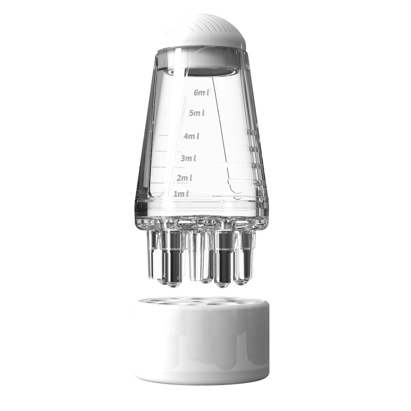 6ml Hair Oil Applicator Scalp Comb Ball Root Comb Applicator Bottle Scalp Massager Hair Growth Suitable for Various Liquids