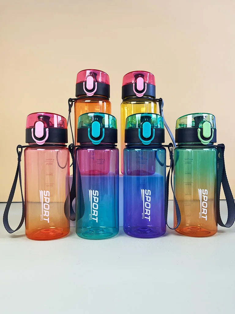 Brand BPA Free Leak Proof Sports Water Bottle High Quality Tour Hiking Portable My Favorite Drink Bottles 400ml 560ml