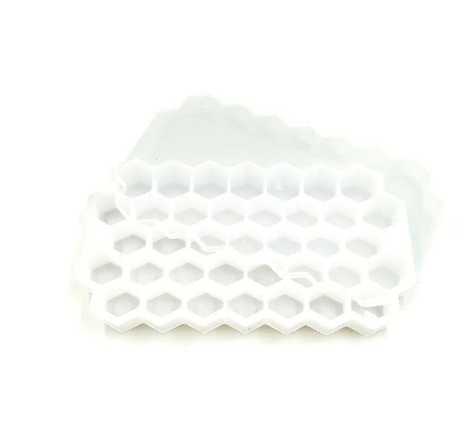 37 Cavity Silicone Ice Cube Mold with Lids Large-capacity Ice Trays Food Grade Ice Maker BPA Free Reusable Kitchen Gadgets