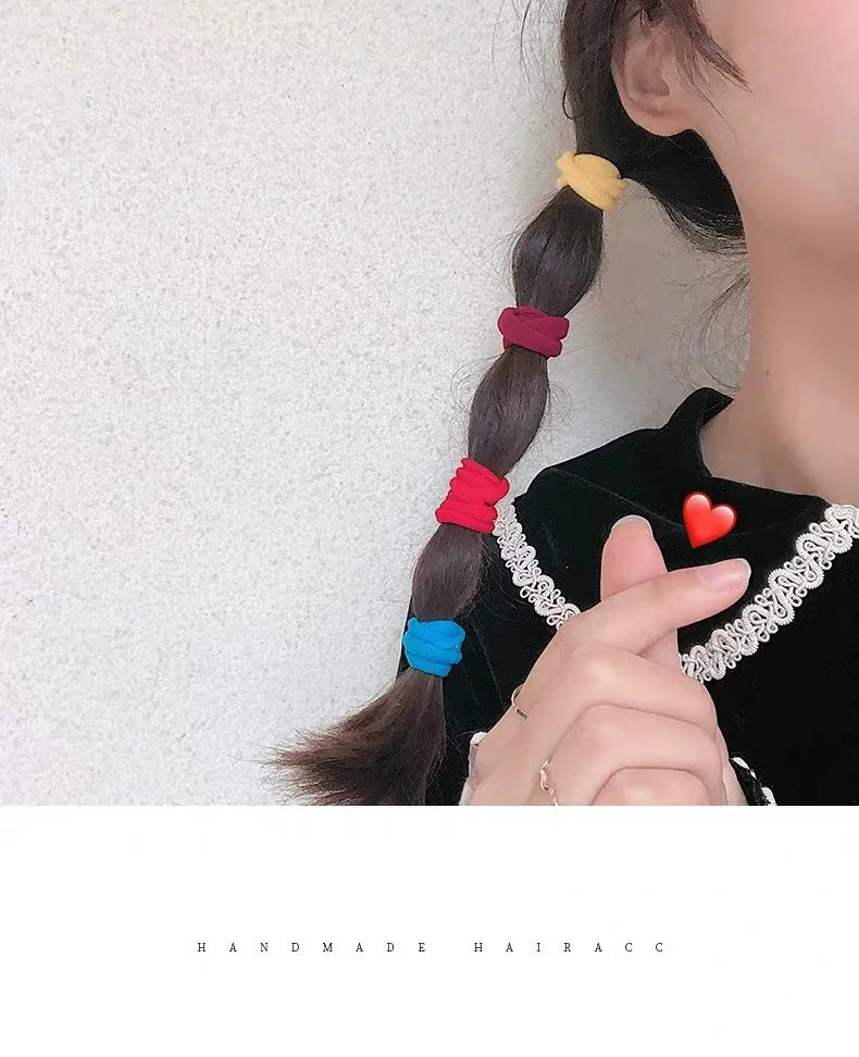 Fashionable and High Elastic Rubber Bands For Women's Headbands Sports Headbands Headwear Decorations High-Quality Headbands