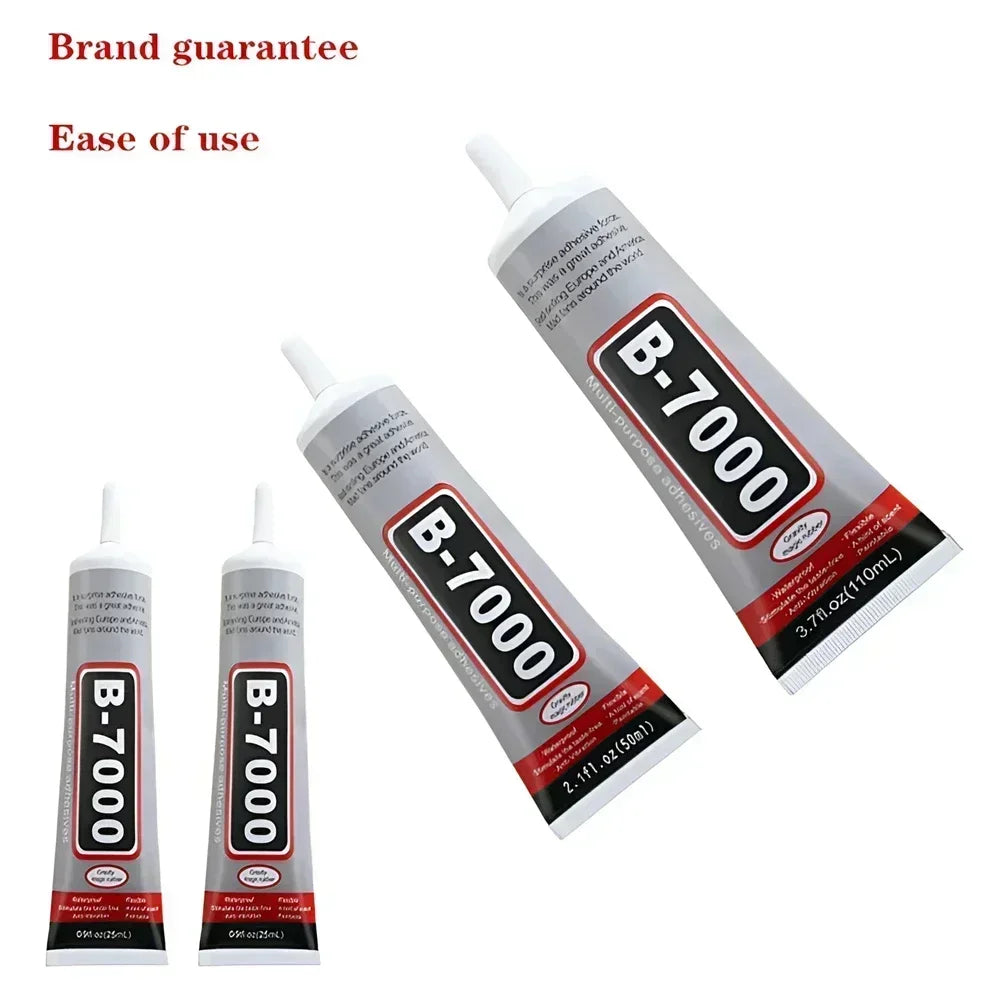 Car 15/50/110ml B-7000 Glue E-8000 Adhesive Epoxy Resin Repair Cell Phone Touch Screen Liquid Glue Jewelry Craft Adhesive Glue