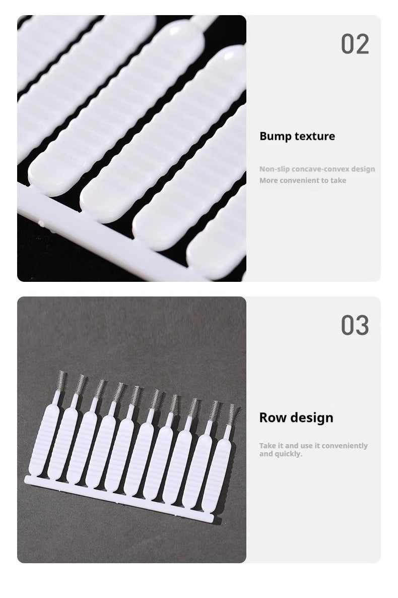 10-50 Shower Cleaning Brush Bathroom Micro Nylon Brush Nozzle Anti-clogging Cleaning Tools Bathroom Accessories