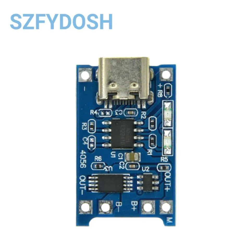 5/10PCS Type-c Micro Mini USB 5V 1A 18650 TP4056 Lithium Battery Charger Module Charging Board With Protection Dual Functions