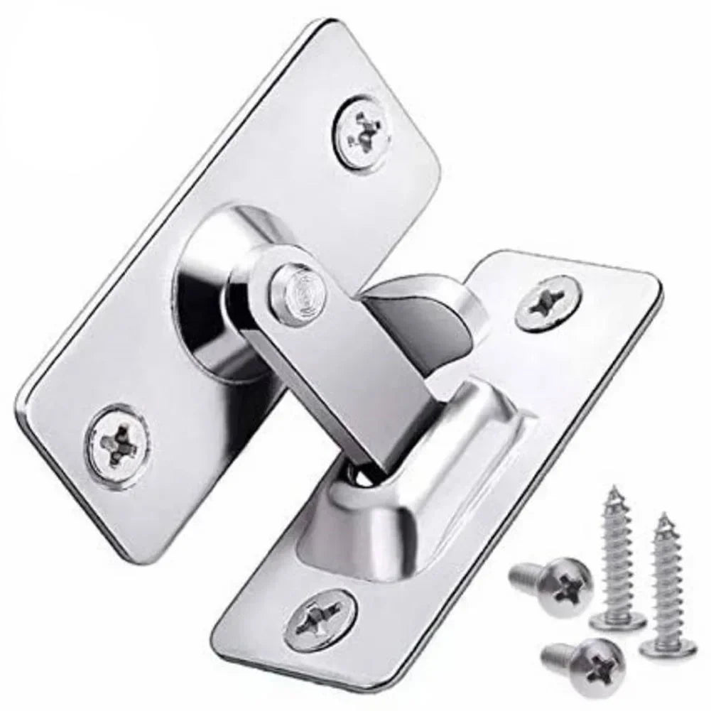 Door Lock Buckles 90 Degree Buckle Right Angle Hook Lock Bolts Stainless Steel For Sliding Door Casement Sheds Hardware