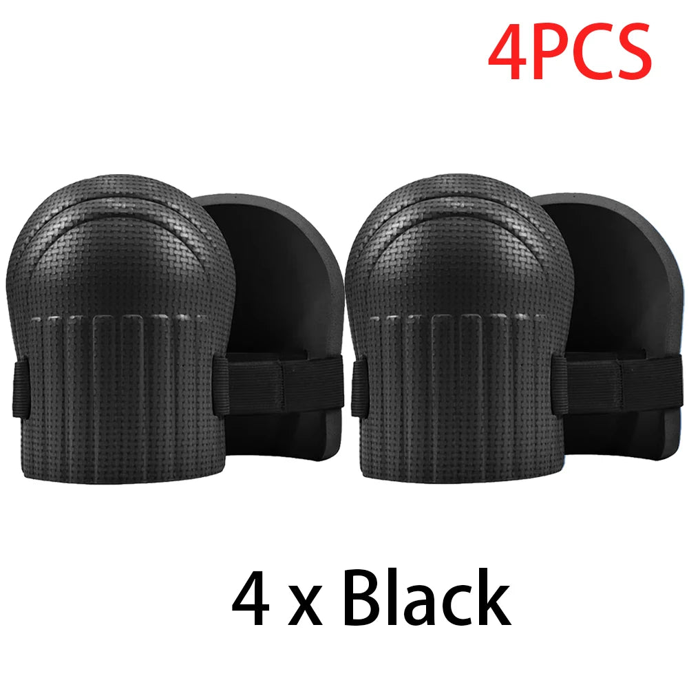 1pair Knee Protection Pad Tile Mud Workers Knee Paste Floor Brick Artifacts Moisture Thickening Brick Garden Manual Work Tools