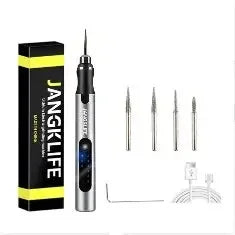 USB Cordless Rotary Tool Kit Woodworking Engraving Pen DIY For Jewelry Metal Glass Mini Wireless Drill